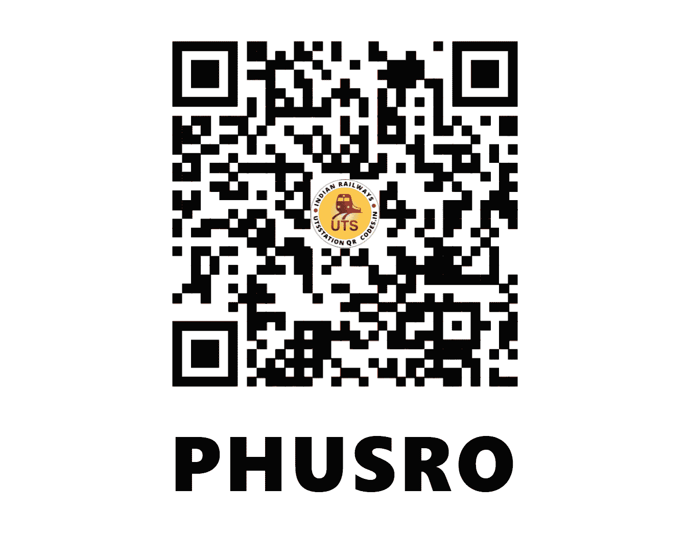 UTS QR Code for PHUSRO - PUS (EC - JHARKHAND)