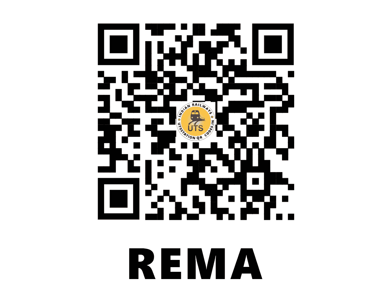 UTS QR Code for REMA - REMA (EC - JHARKHAND)