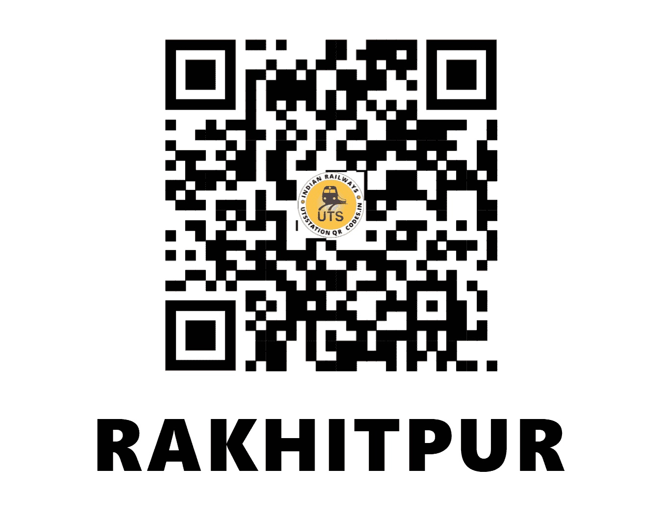 UTS QR Code for RAKHITPUR - RKJE (EC - JHARKHAND)