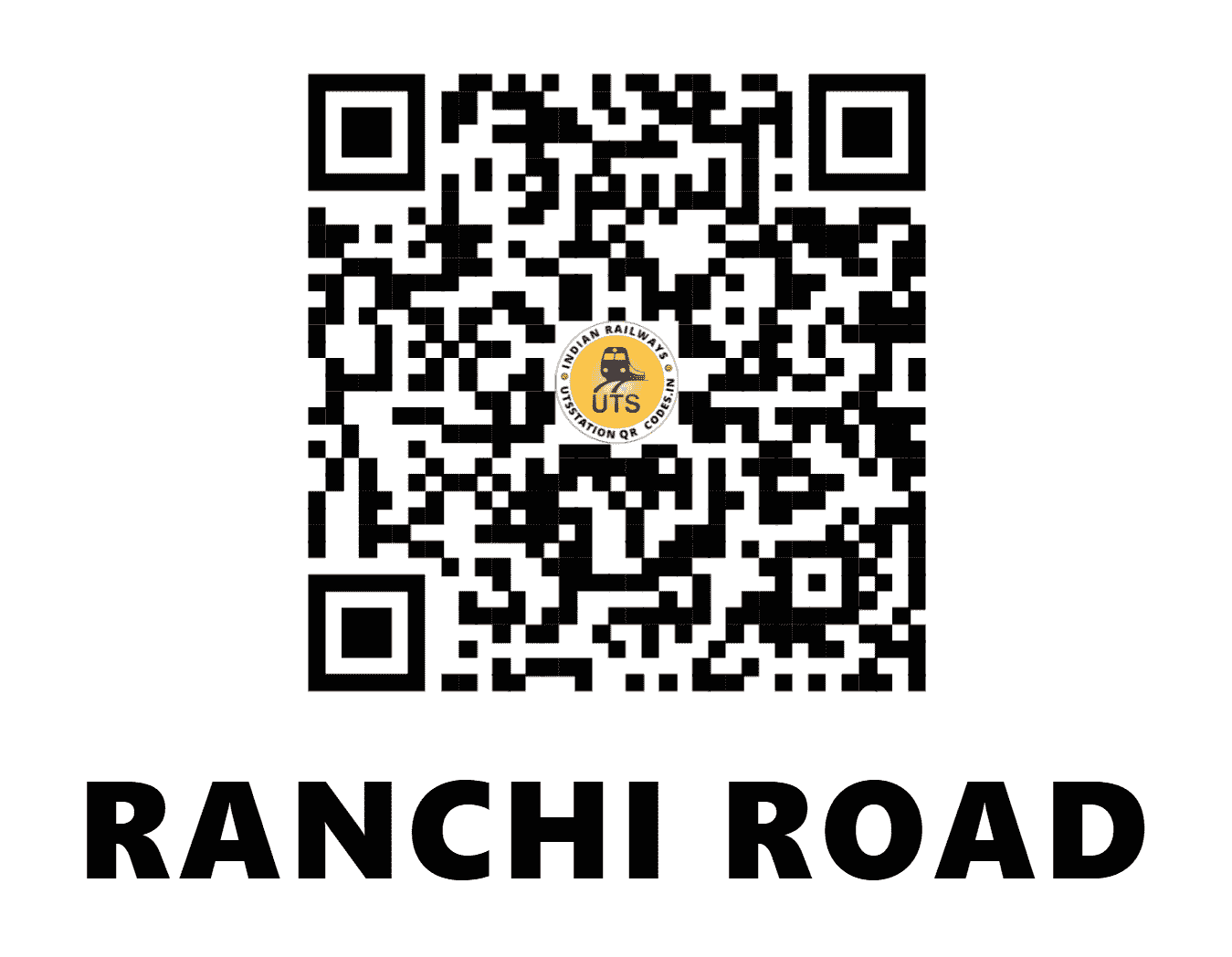 UTS QR Code for RANCHI ROAD - RRME (EC - JHARKHAND)