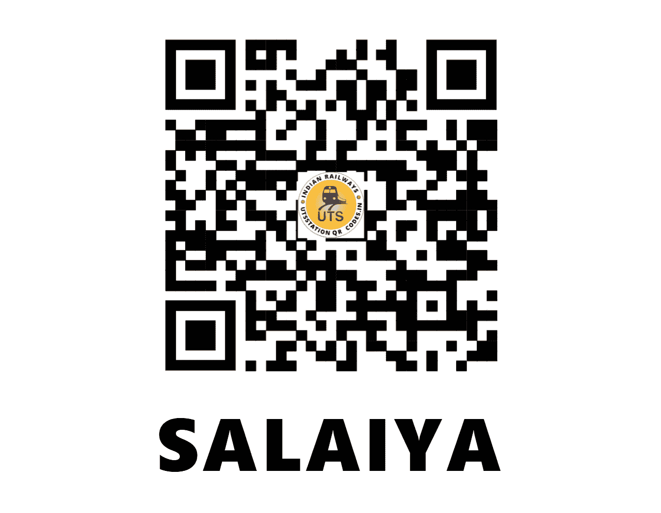 UTS QR Code for SALAIYA - SLIA (EC - JHARKHAND)