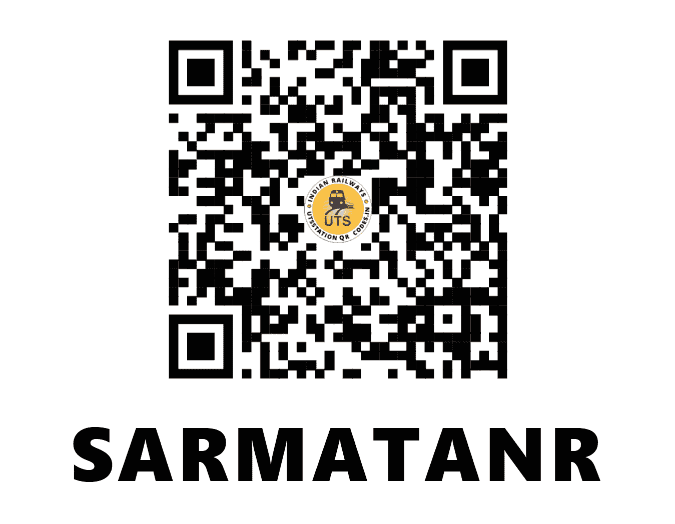 UTS QR Code for SARMATANR - SMND (EC - JHARKHAND)