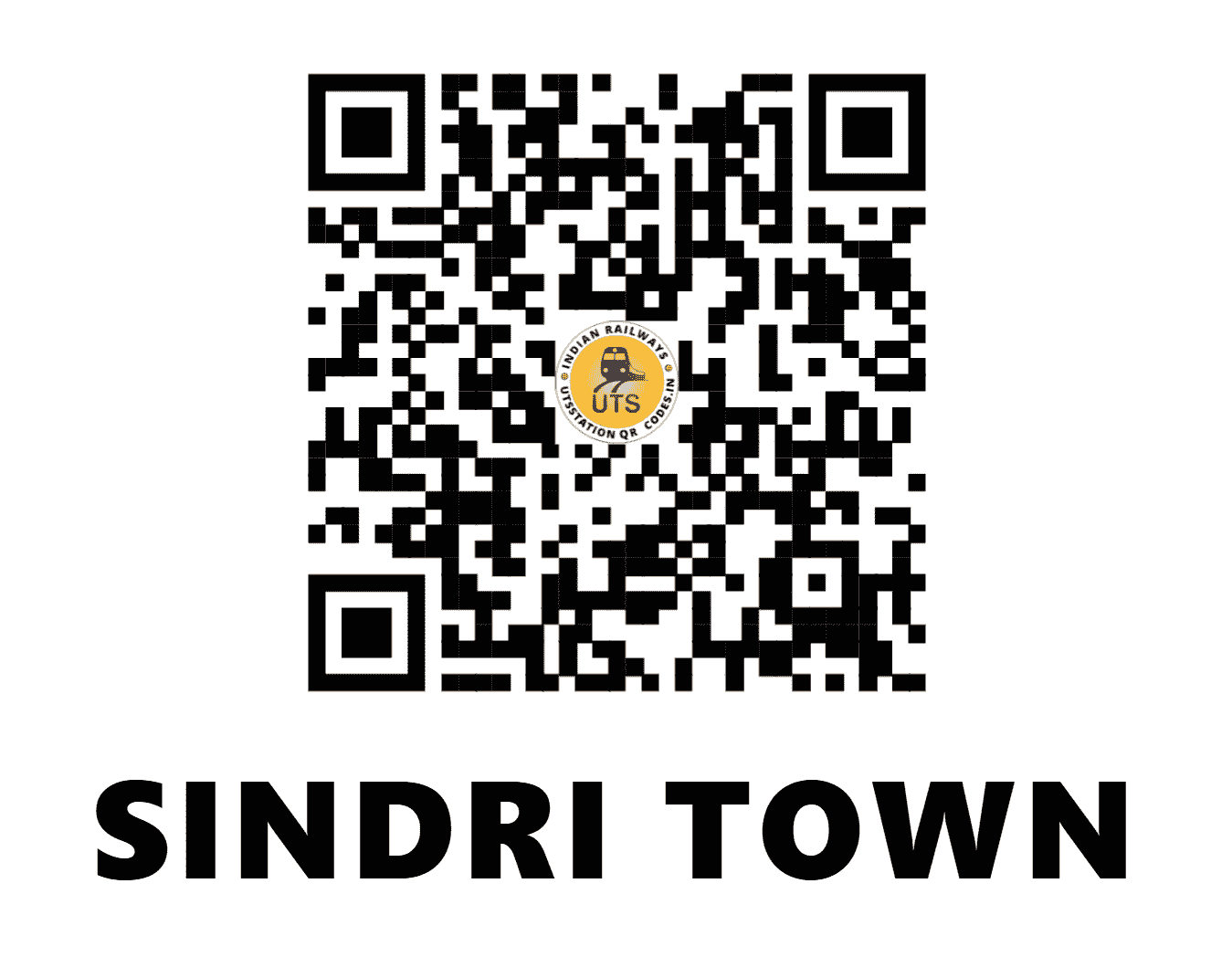 UTS QR Code for SINDRI TOWN - SNDT (EC - JHARKHAND)
