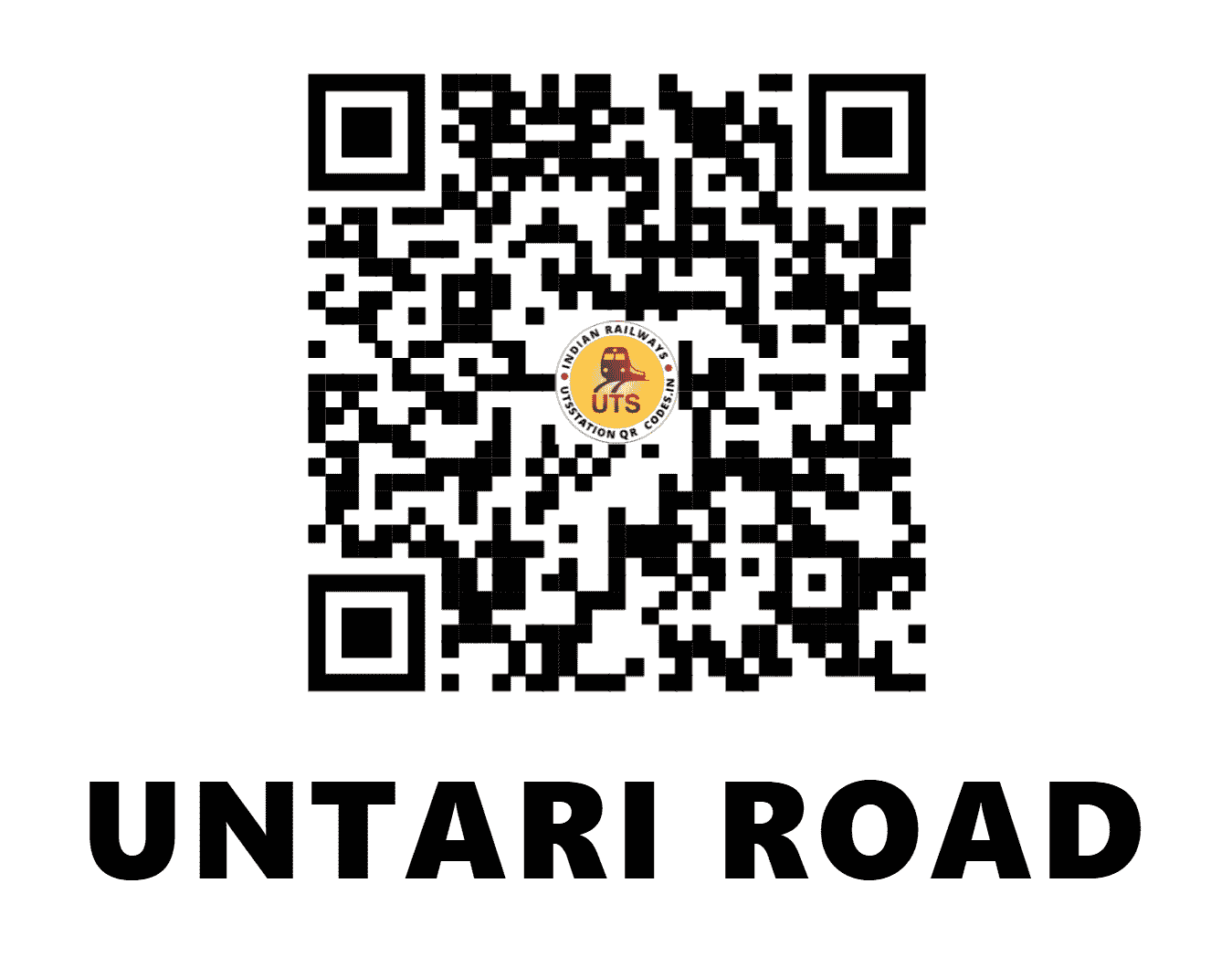 UTS QR Code for UNTARI ROAD - URD (EC - JHARKHAND)