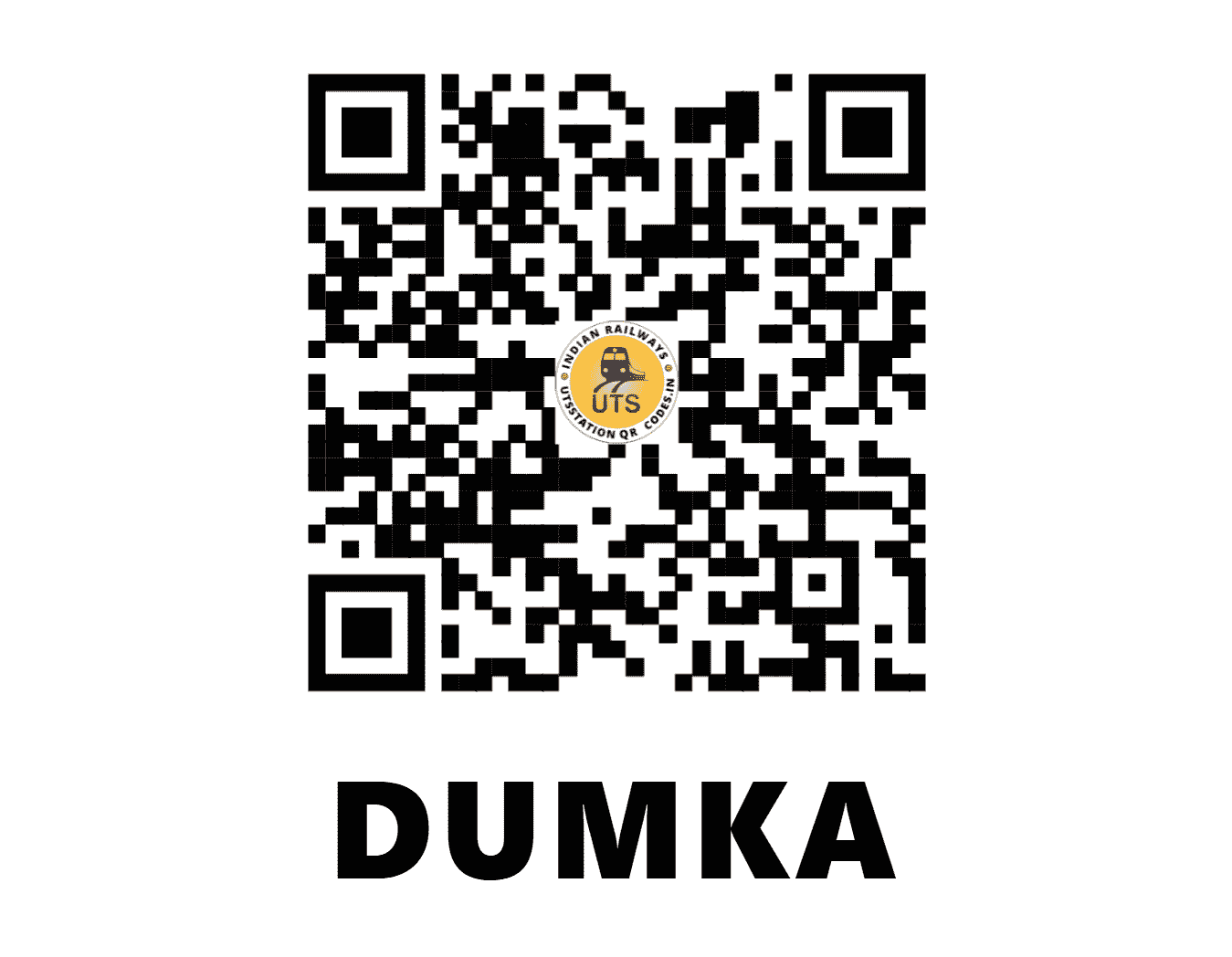 UTS QR Code for DUMKA - DUMK (ER - JHARKHAND)