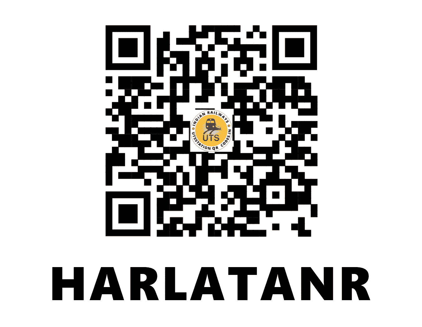 UTS QR Code for HARLATANR - HRLT (ER - JHARKHAND)