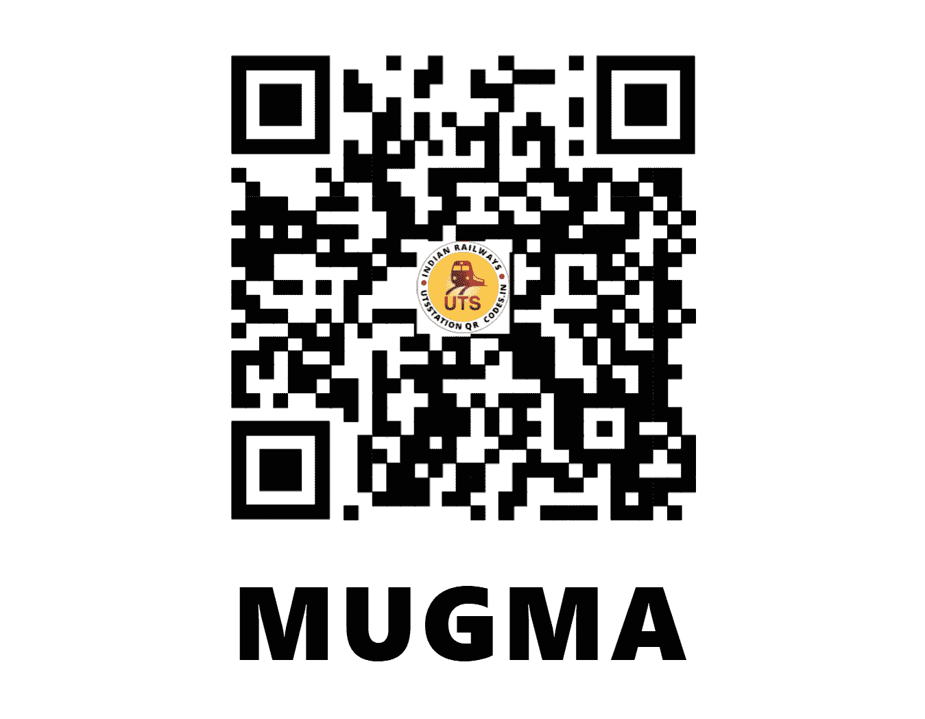UTS QR Code for MUGMA - MMU (ER - JHARKHAND)