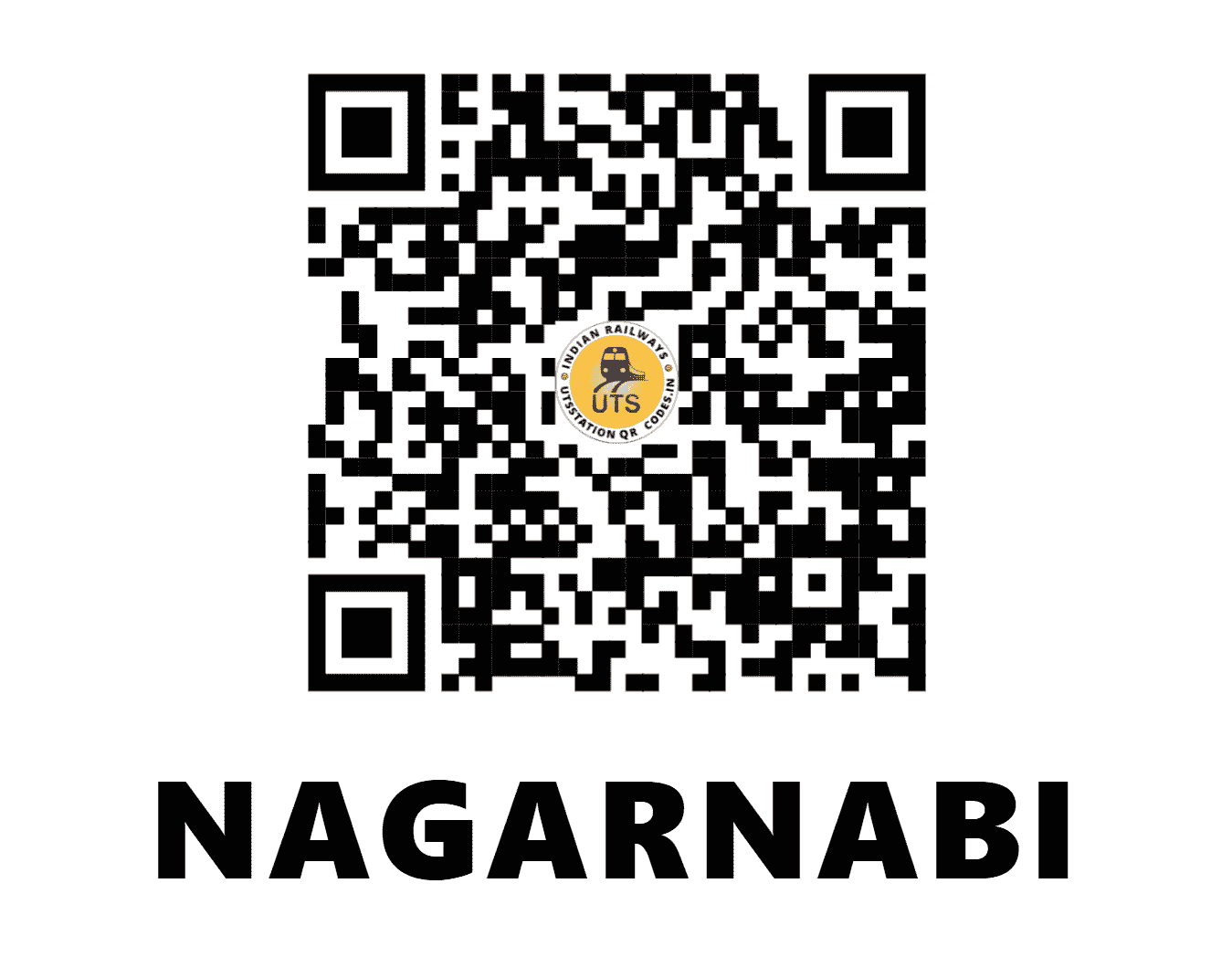 UTS QR Code for NAGARNABI - NGF (ER - JHARKHAND)