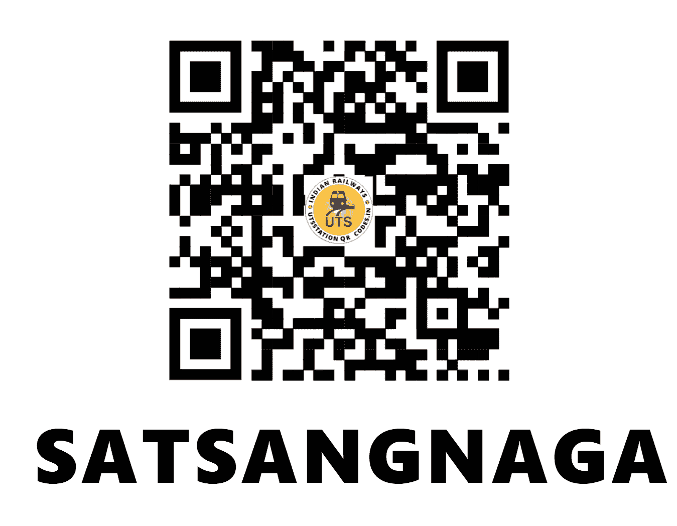 UTS QR Code for SATSANGNAGAR - SSNR (ER - JHARKHAND)