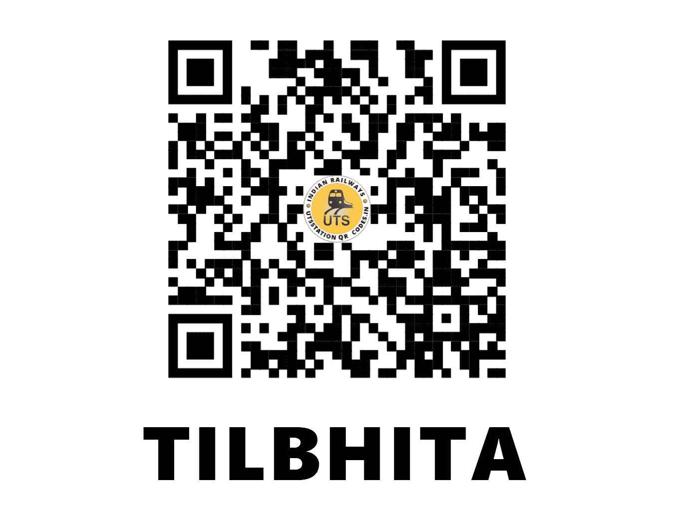 UTS QR Code for TILBHITA - TBB (ER - JHARKHAND)