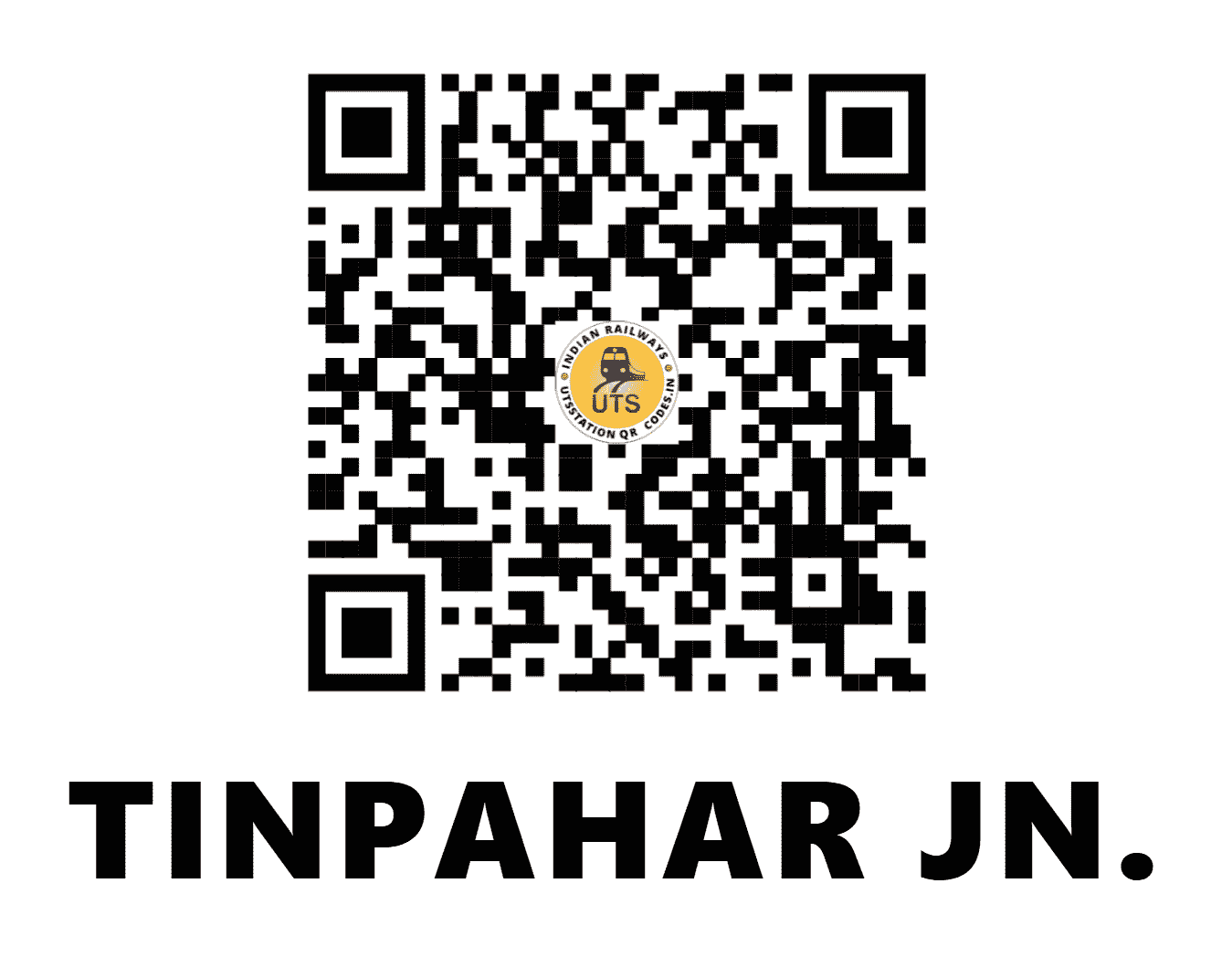 UTS QR Code for TINPAHAR JN. - TPH (ER - JHARKHAND)