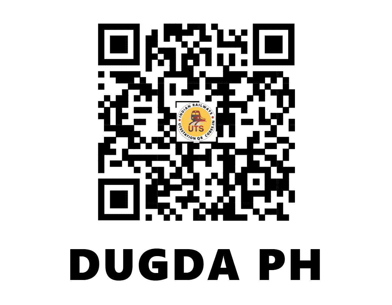 UTS QR Code for DUGDA  PH - DDGA (SE - JHARKHAND)
