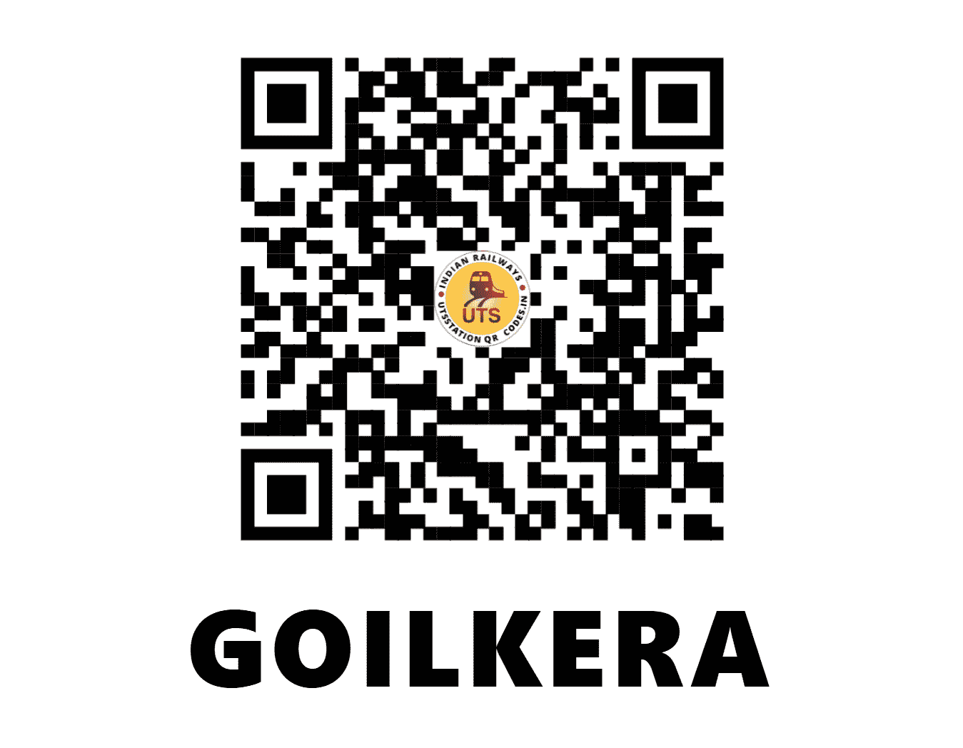 UTS QR Code for GOILKERA - GOL (SE - JHARKHAND)