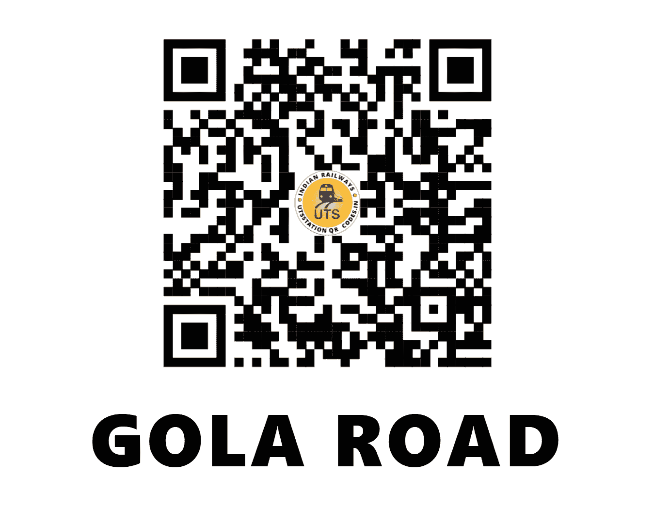 UTS QR Code for GOLA ROAD - GRE (SE - JHARKHAND)