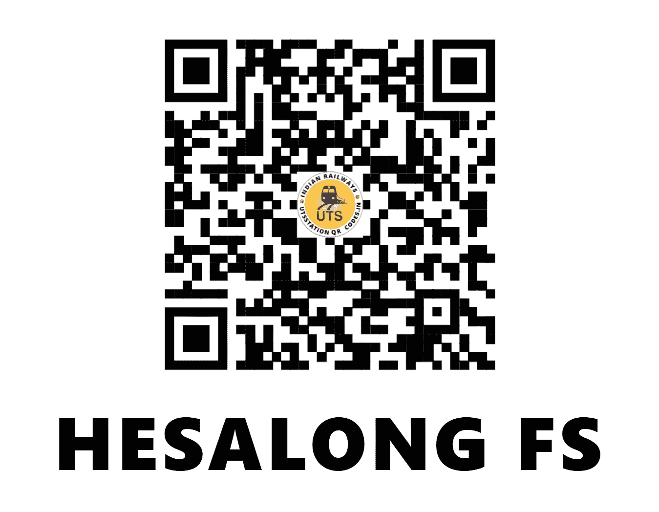 UTS QR Code for HESALONG FS - HNSL (SE - JHARKHAND)