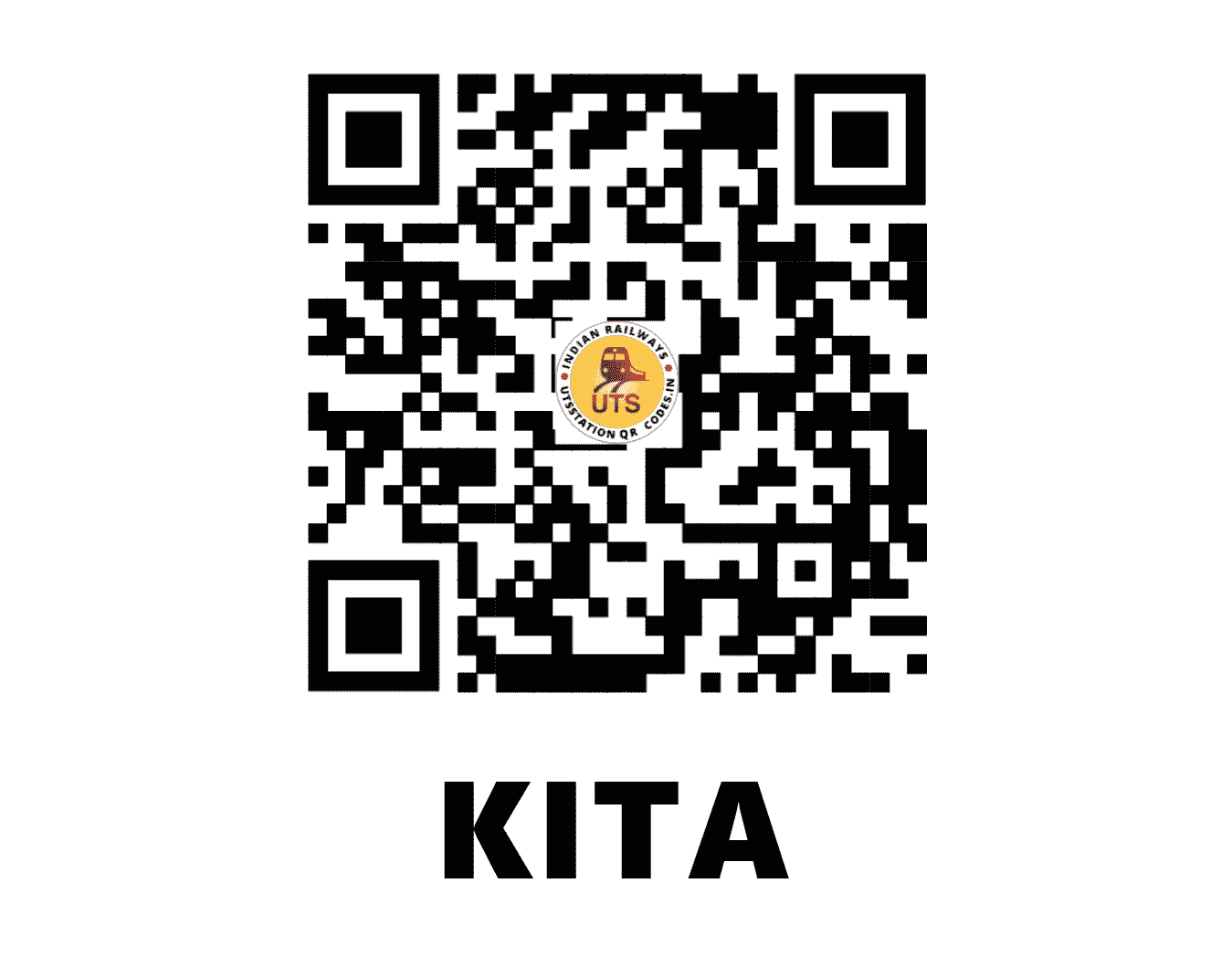UTS QR Code for KITA - KITA (SE - JHARKHAND)
