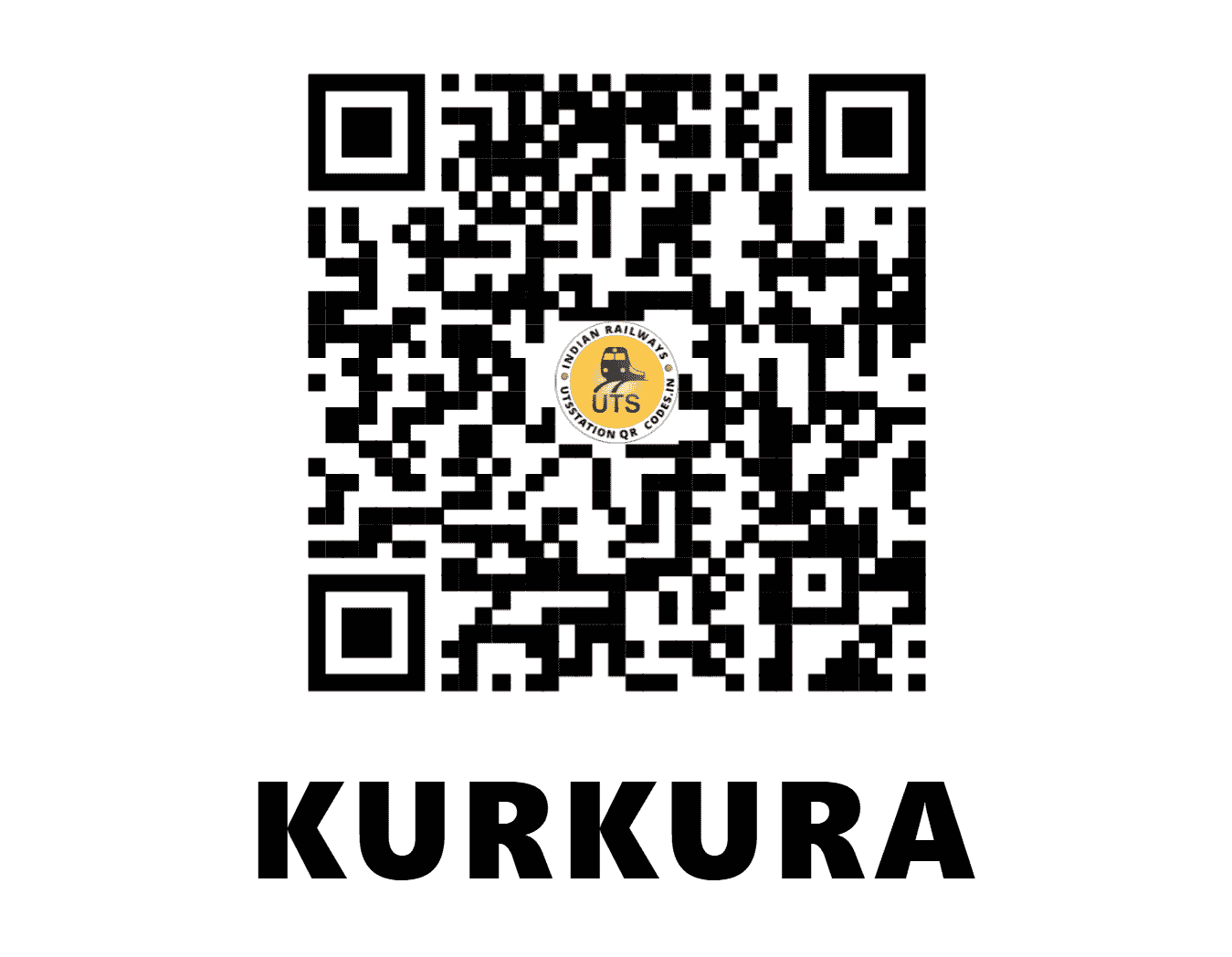 UTS QR Code for KURKURA - KRKR (SE - JHARKHAND)