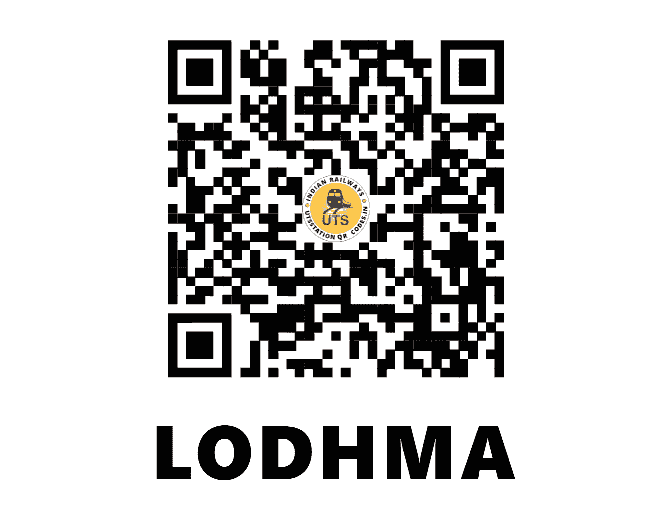 UTS QR Code for LODHMA - LOM (SE - JHARKHAND)