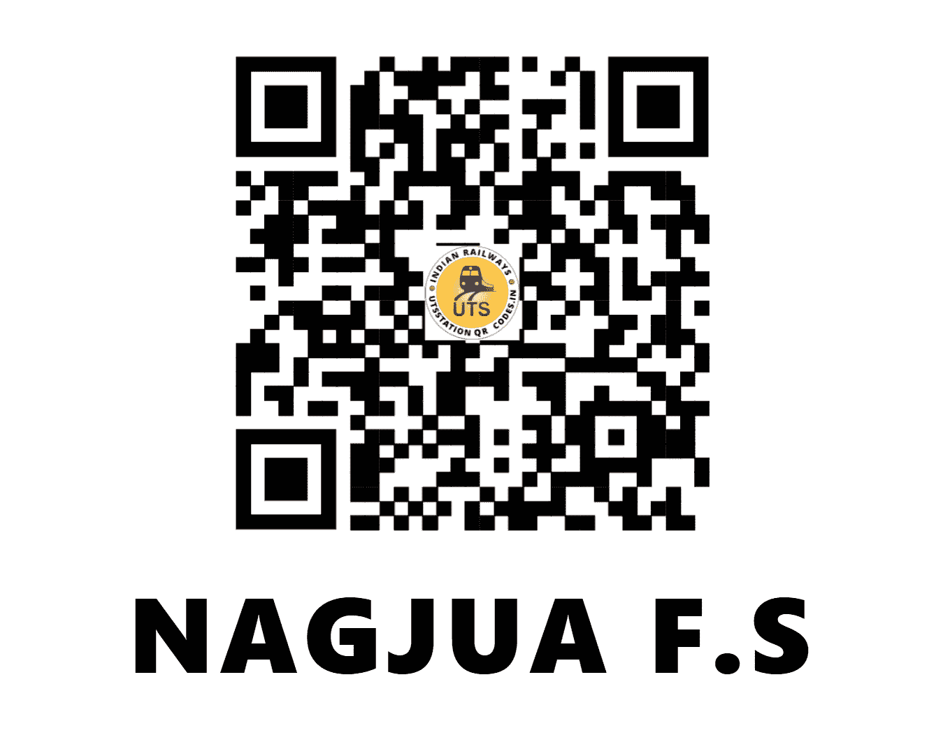 UTS QR Code for NAGJUA F.S - NJA (SE - JHARKHAND)