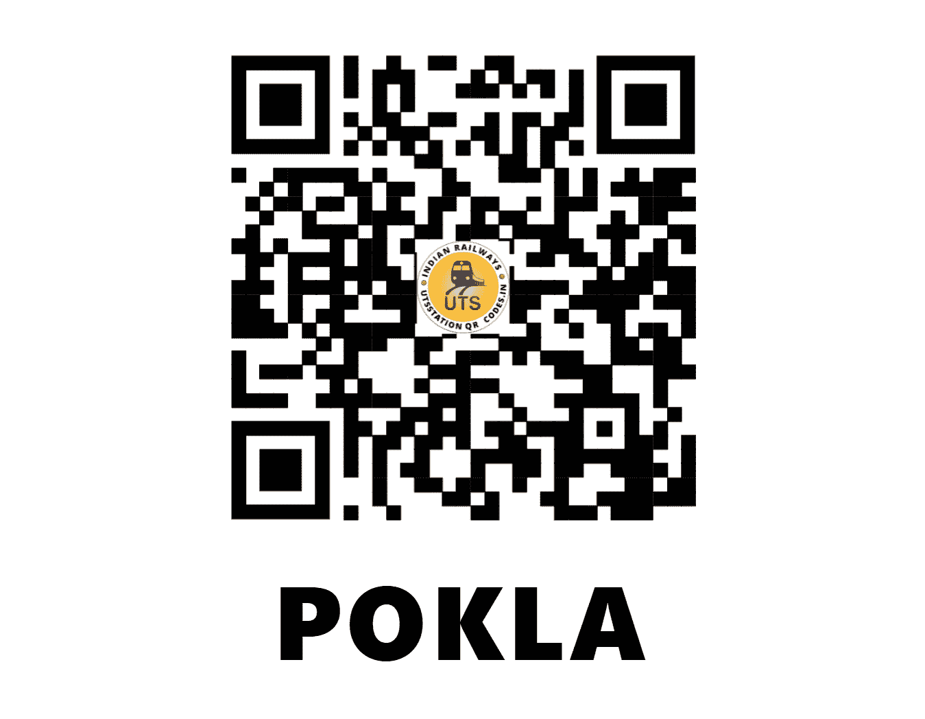 UTS QR Code for POKLA - PKF (SE - JHARKHAND)