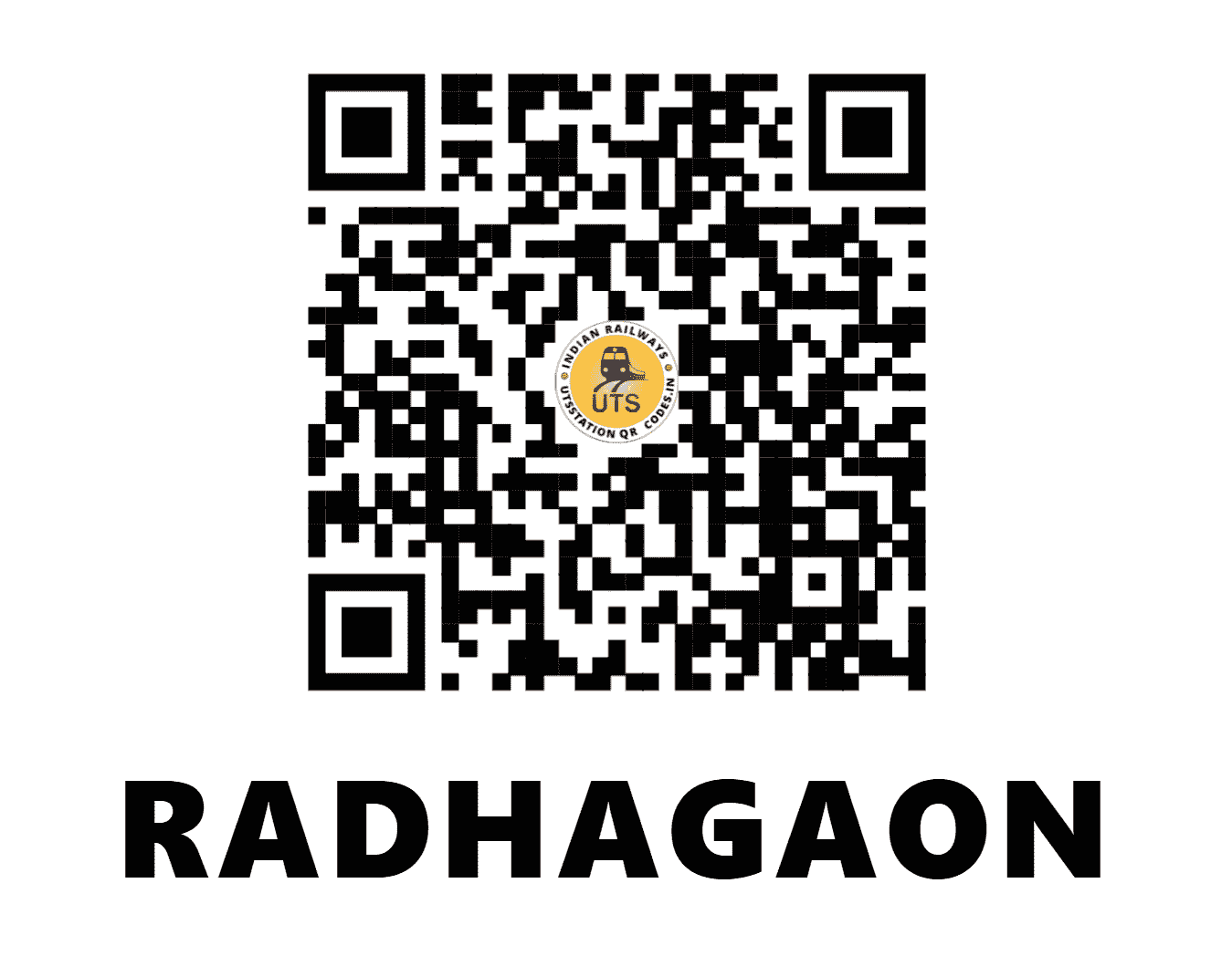 UTS QR Code for RADHAGAON - RDF (SE - JHARKHAND)