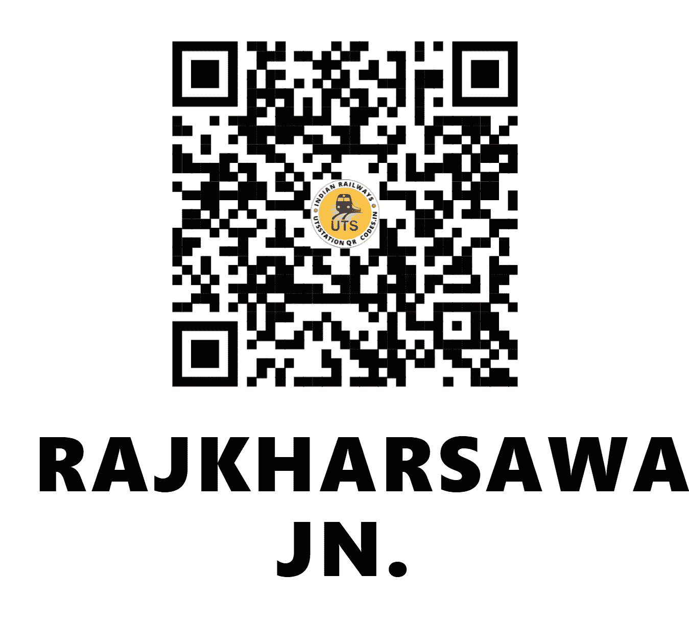 UTS QR Code for RAJKHARSAWAN JN. - RKSN (SE - JHARKHAND)
