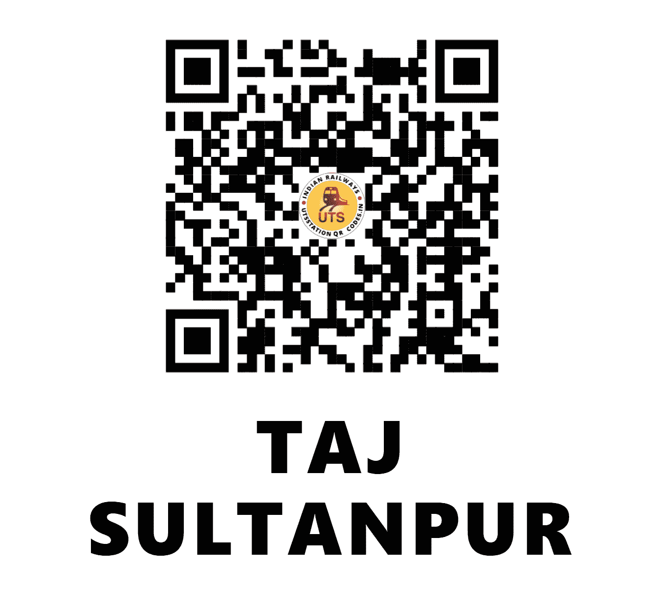 UTS QR Code for TAJ SULTANPUR - TJSP (CR - KARNATAKA)