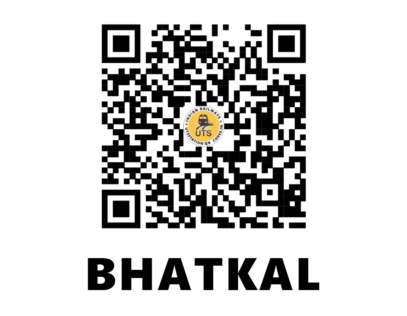 UTS QR Code for BHATKAL - BTJL (KR - KARNATAKA)