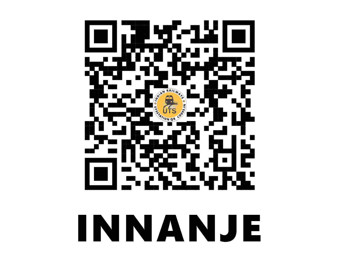 UTS QR Code for INNANJE - INJ (KR - KARNATAKA)