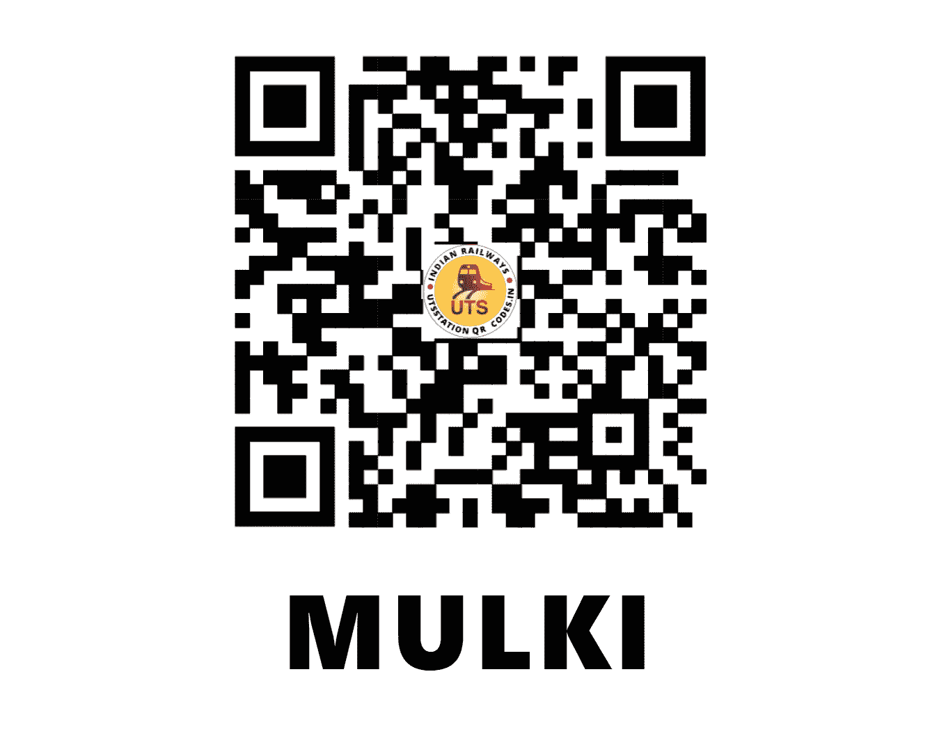 UTS QR Code for MULKI - MULK (KR - KARNATAKA)