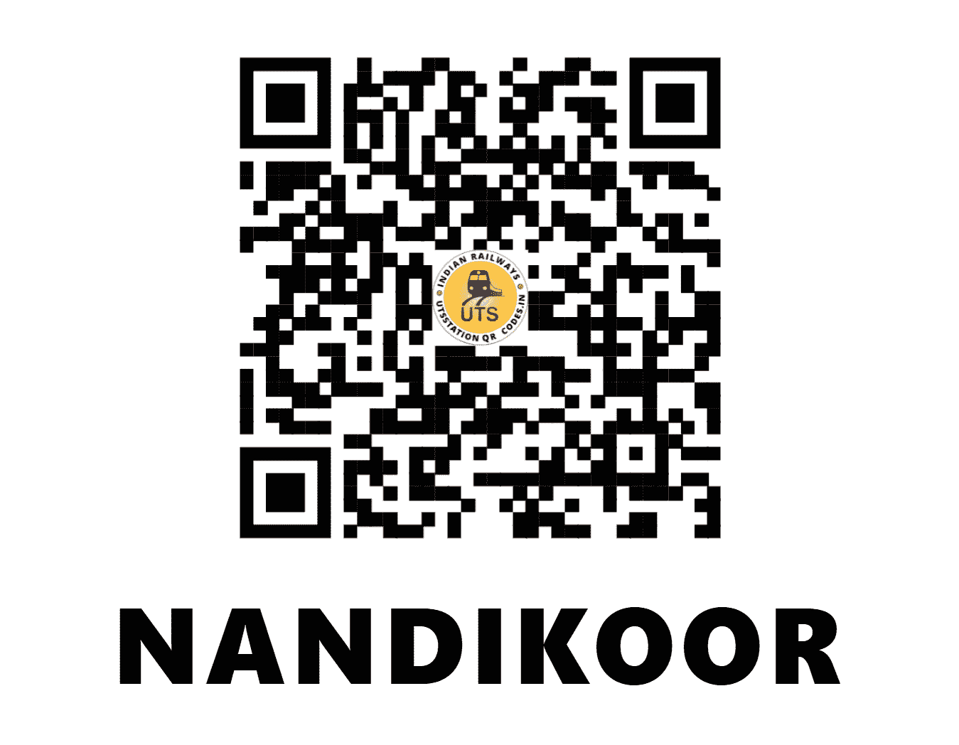 UTS QR Code for NANDIKOOR - NAND (KR - KARNATAKA)