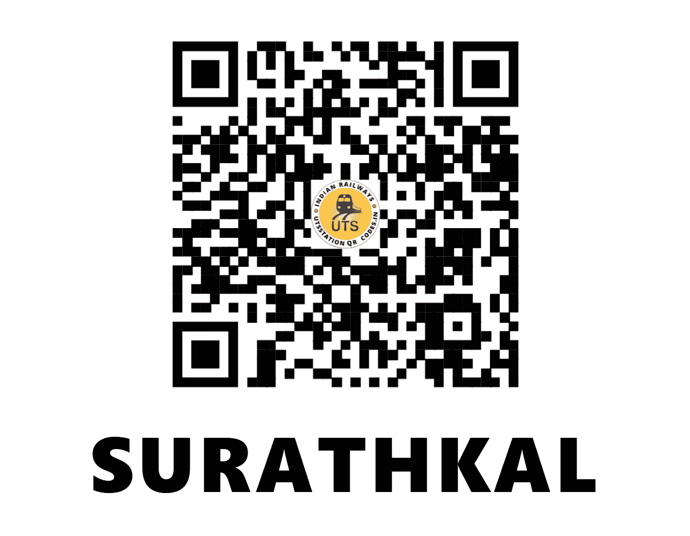 UTS QR Code for SURATHKAL - SL (KR - KARNATAKA)