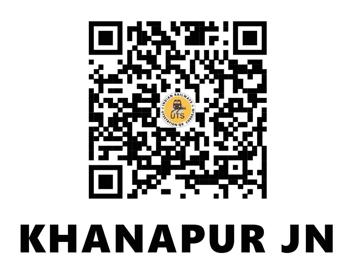 UTS QR Code for KHANAPUR JN - KHNP (SC - KARNATAKA)