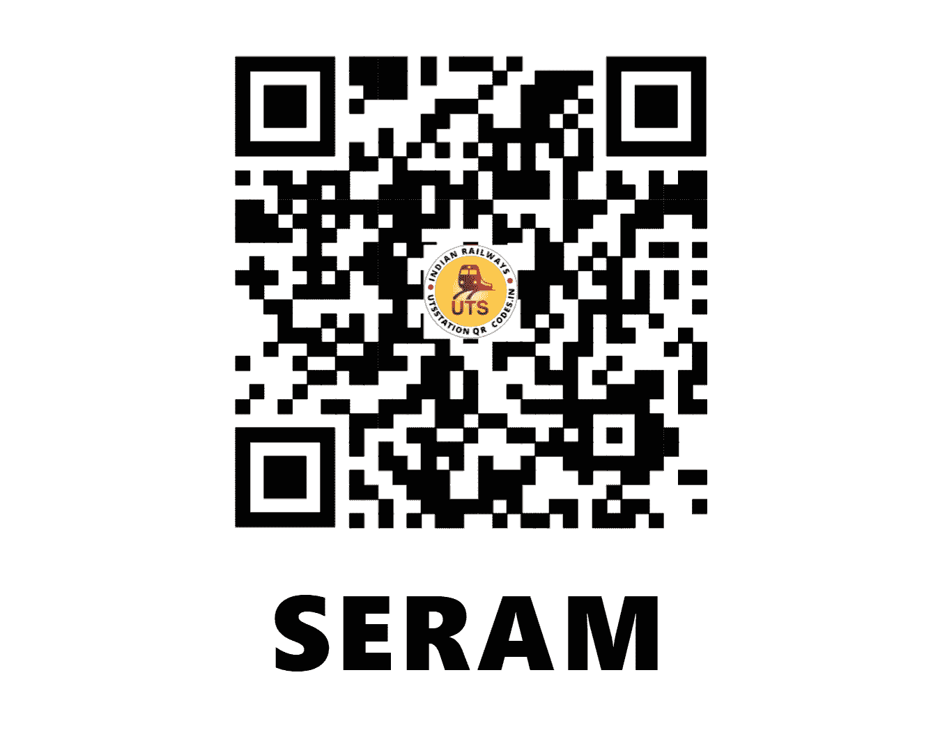 UTS QR Code for SERAM - SEM (SC - KARNATAKA)