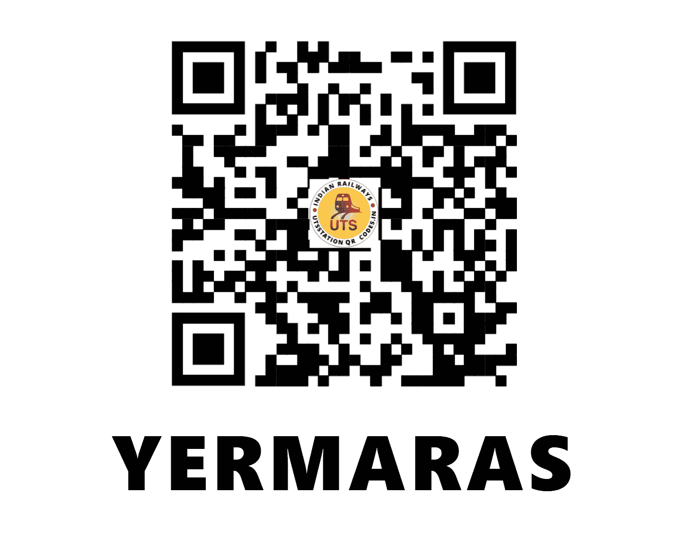 UTS QR Code for YERMARAS - YS (SC - KARNATAKA)