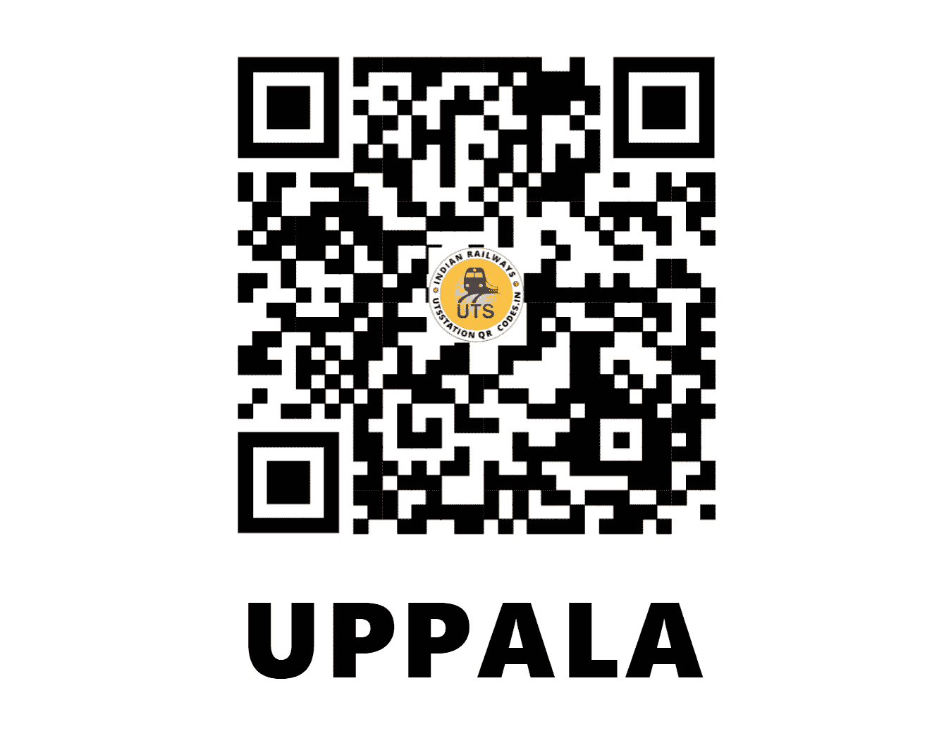 UTS QR Code for UPPALA - UAA (SR - KARNATAKA)