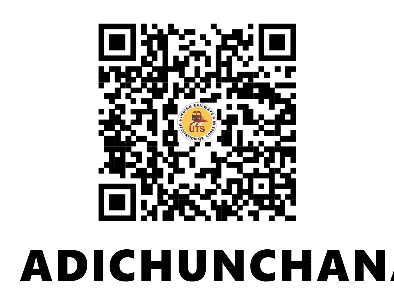UTS QR Code for ADICHUNCHANAGIRI - ACCI (SW - KARNATAKA)
