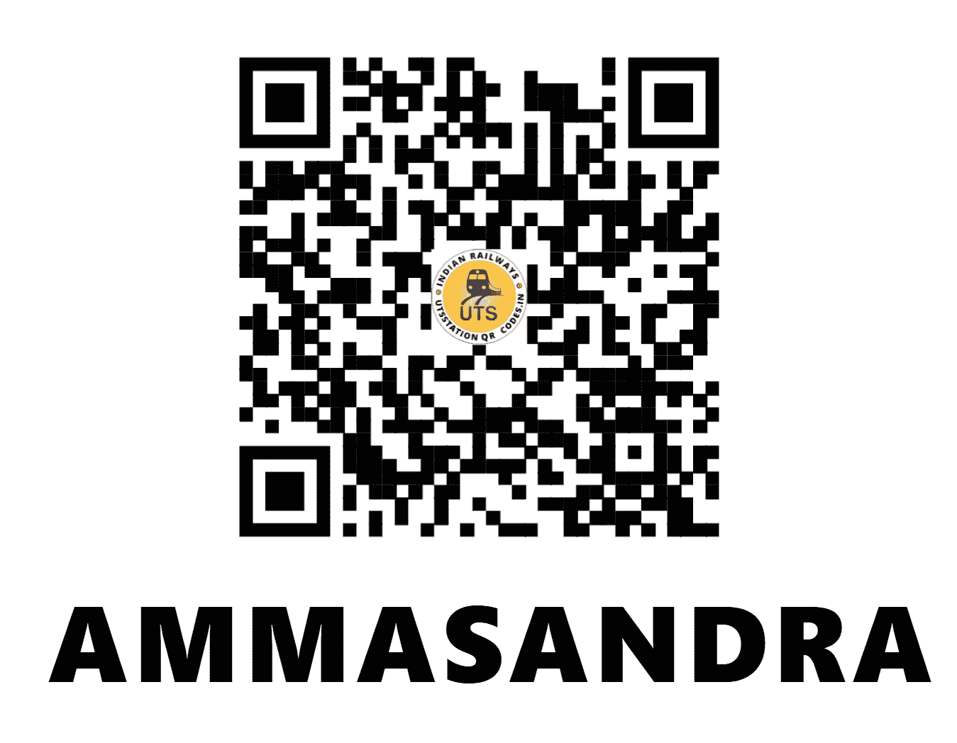 UTS QR Code for AMMASANDRA - AMSA (SW - KARNATAKA)