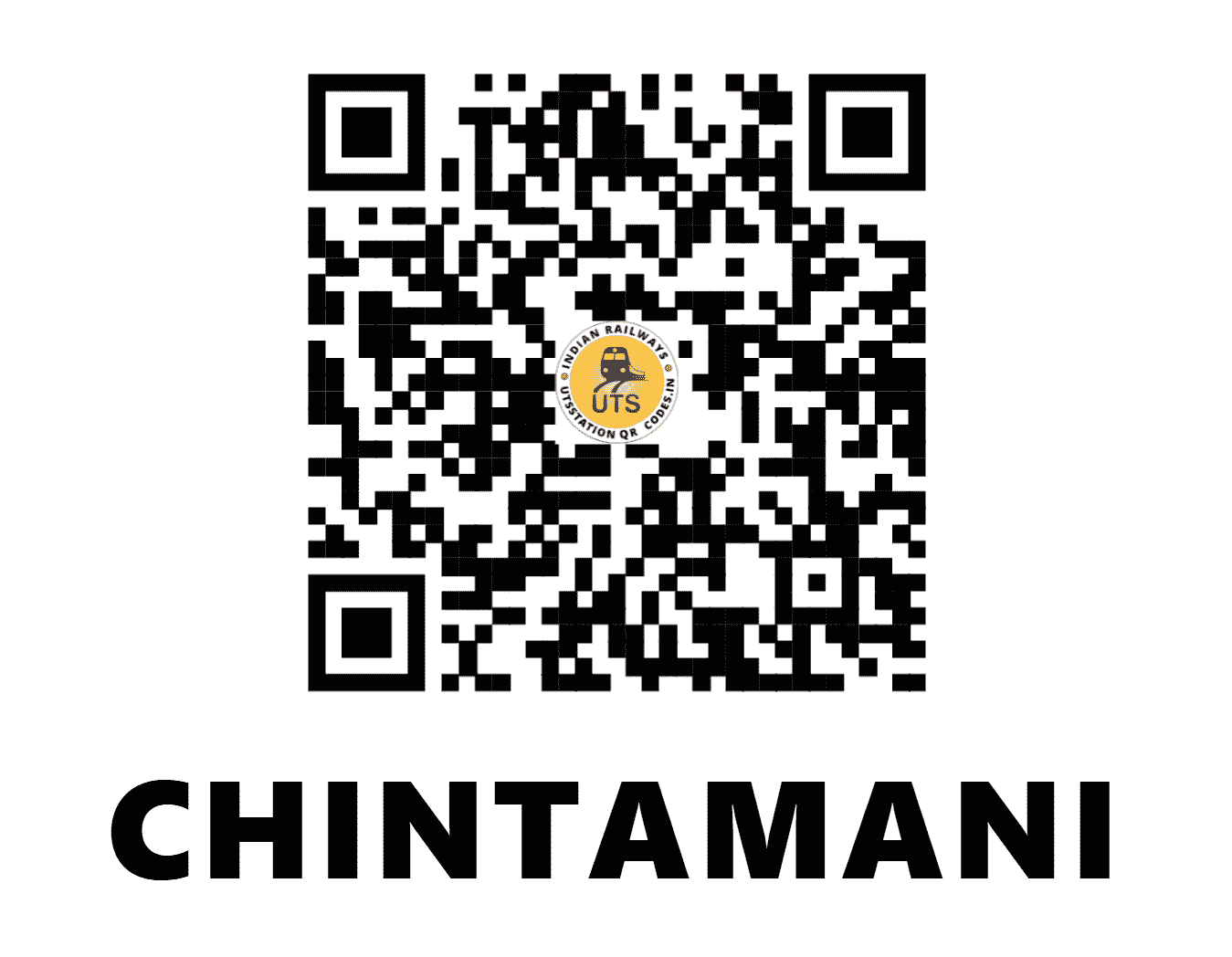 UTS QR Code for CHINTAMANI - CMY (SW - KARNATAKA)