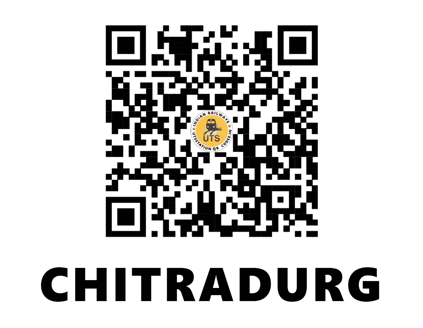 UTS QR Code for CHITRADURG - CTA (SW - KARNATAKA)