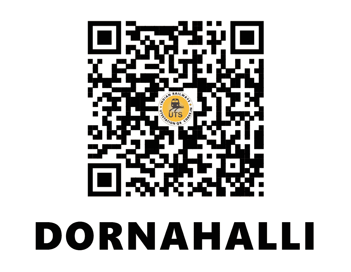 UTS QR Code for DORNAHALLI - DOY (SW - KARNATAKA)