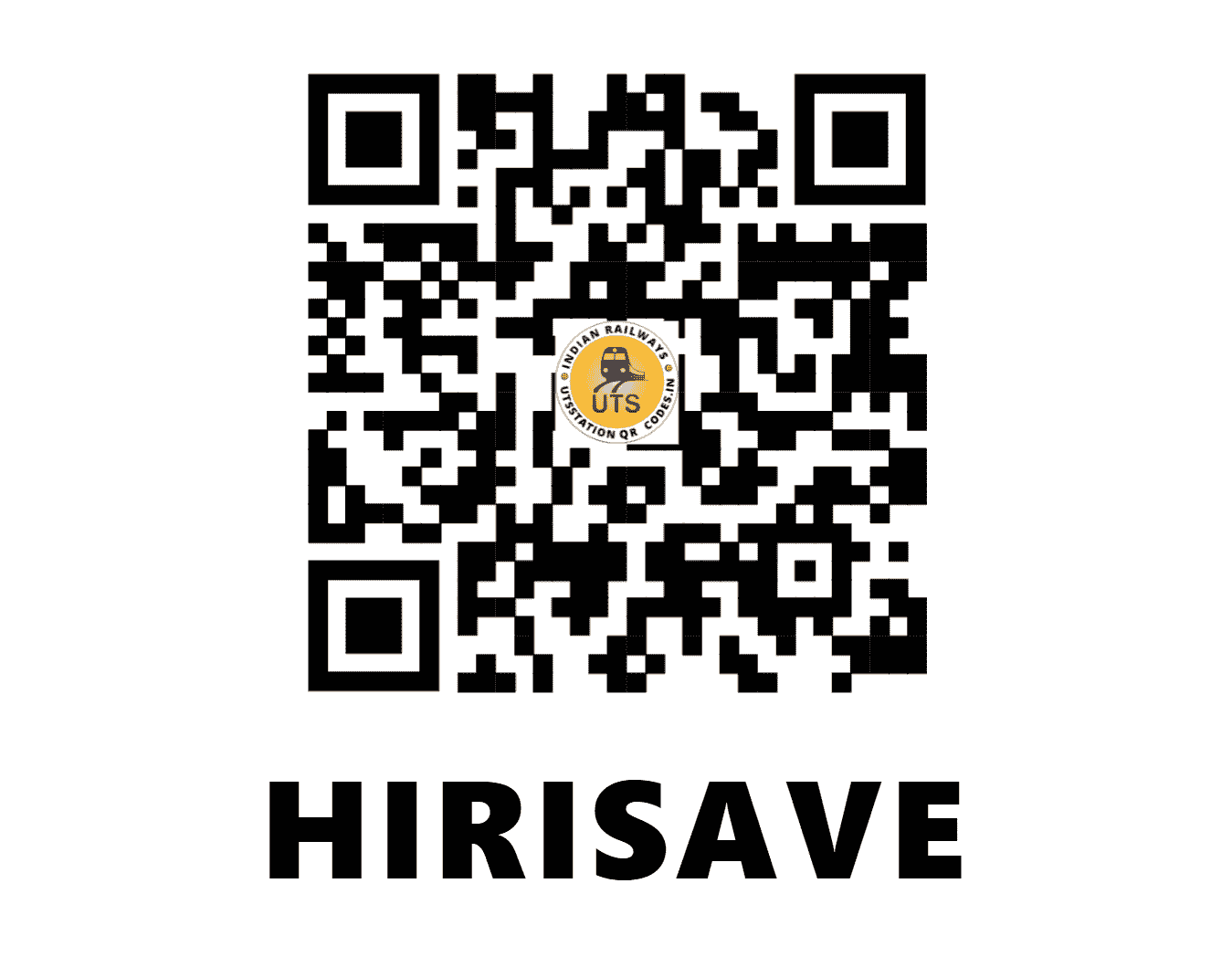 UTS QR Code for HIRISAVE - HISE (SW - KARNATAKA)