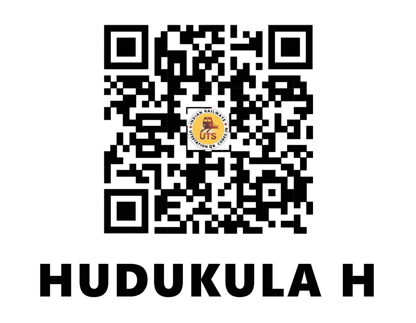 UTS QR Code for HUDUKULA H - HUD (SW - KARNATAKA)