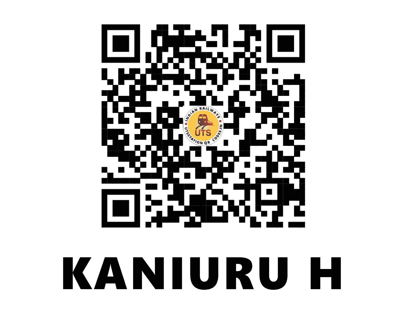 UTS QR Code for KANIURU H - KNYR (SW - KARNATAKA)