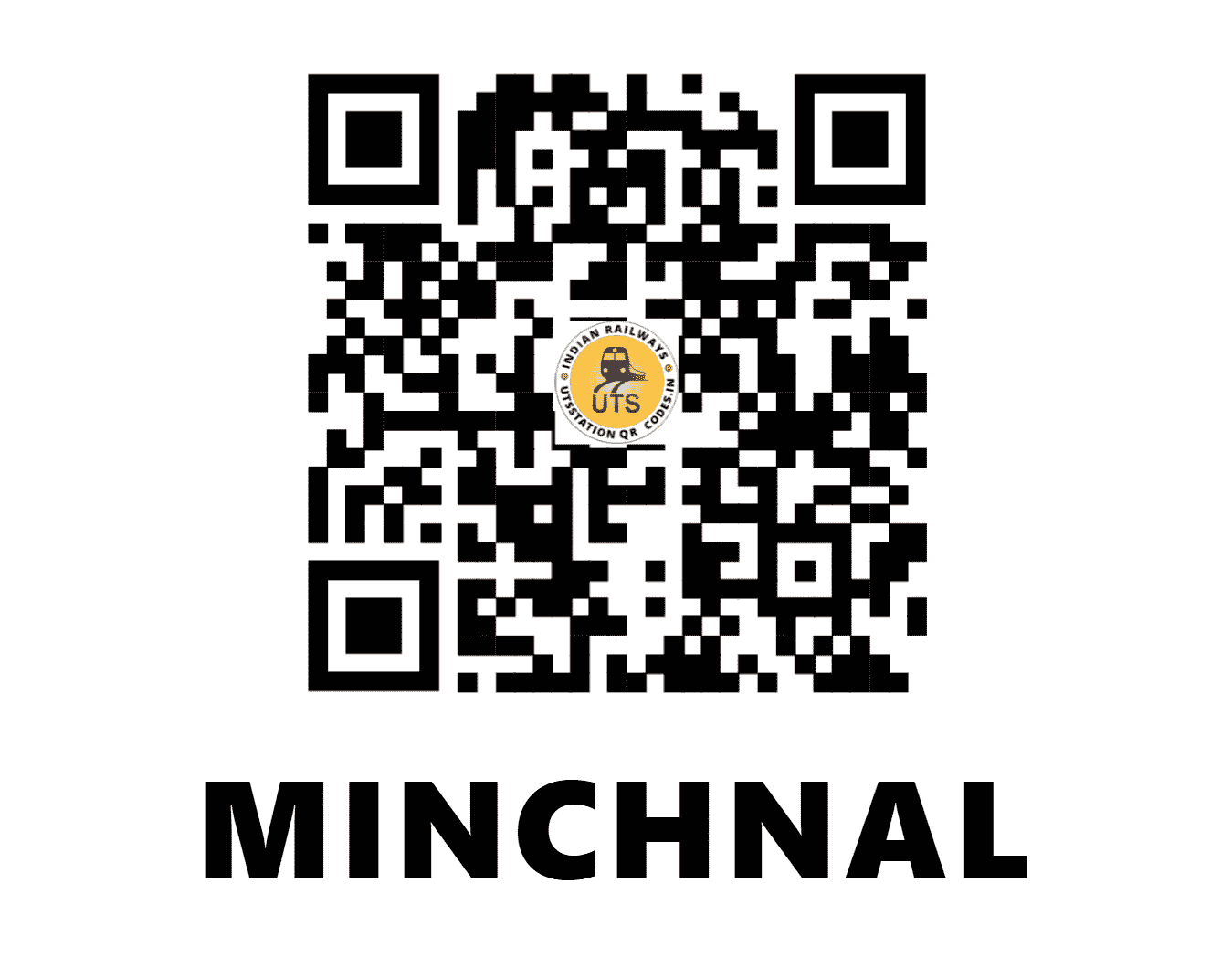 UTS QR Code for MINCHNAL - MNL (SW - KARNATAKA)