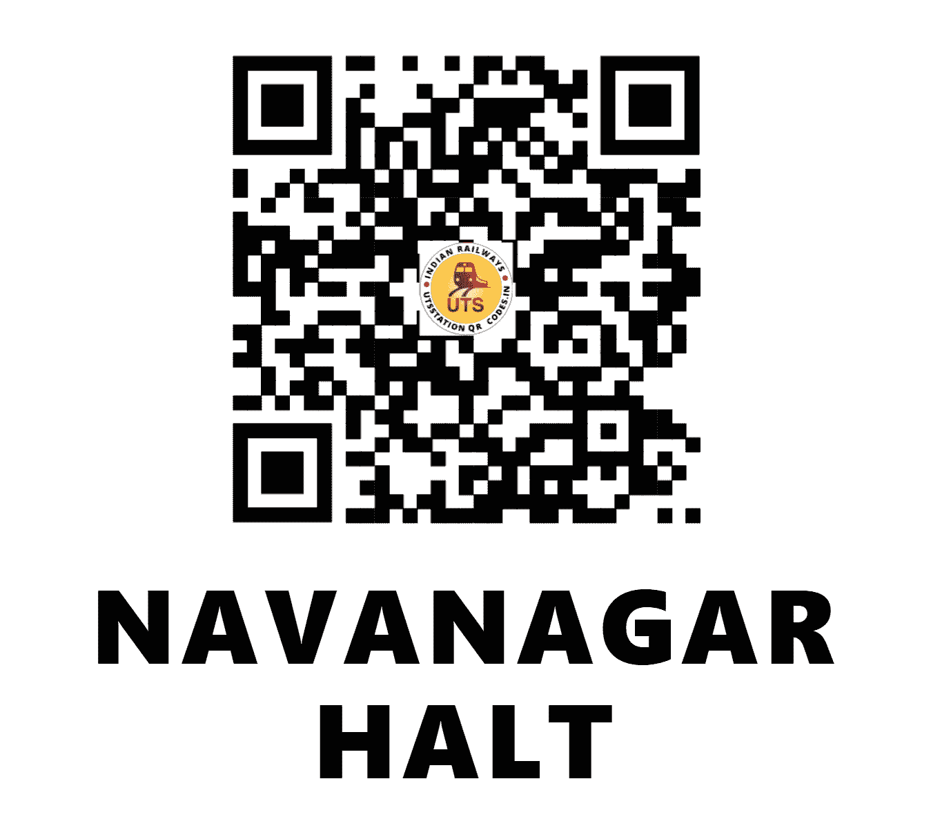 UTS QR Code for NAVANAGAR HALT - NANH (SW - KARNATAKA)