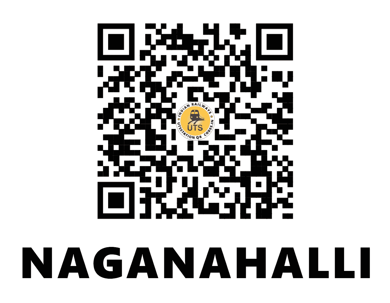 UTS QR Code for NAGANAHALLI - NHY (SW - KARNATAKA)