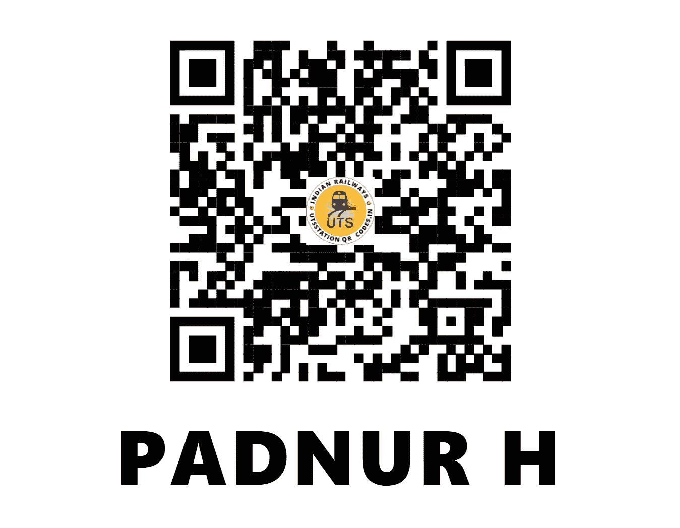 UTS QR Code for PADNUR H - PDNR (SW - KARNATAKA)