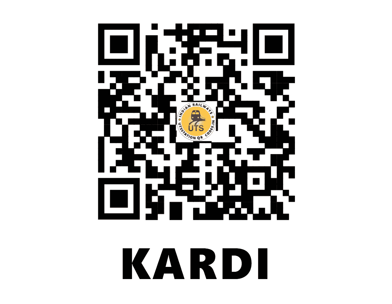 UTS QR Code for KARDI - RDI (SW - KARNATAKA)