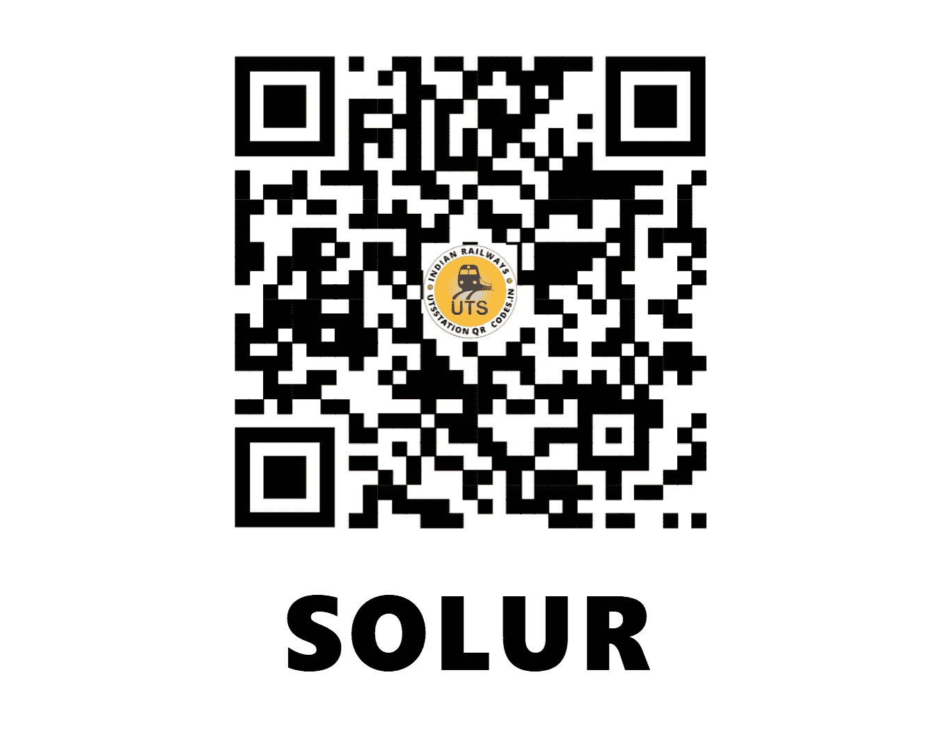 UTS QR Code for SOLUR - SOLR (SW - KARNATAKA)